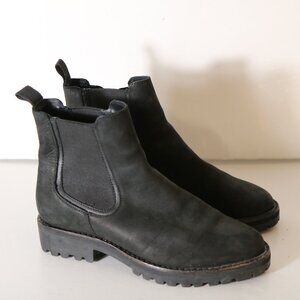Thursday Boot Company Womens Legend Chelsea Boot 7 Matte Black Pull On Leather